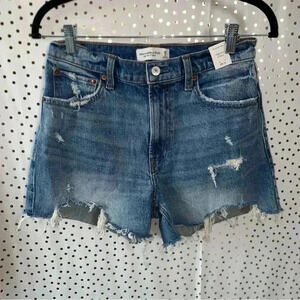 Abercrombie & Fitch High Rise Shorts NWT